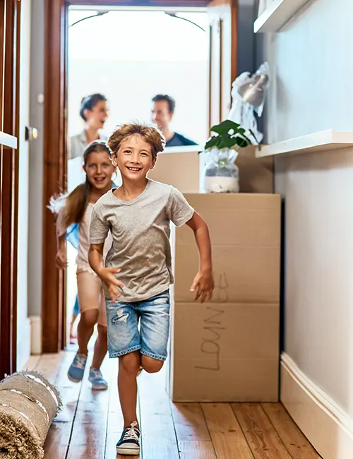 LKW für Europa Umzug auf Autobahn